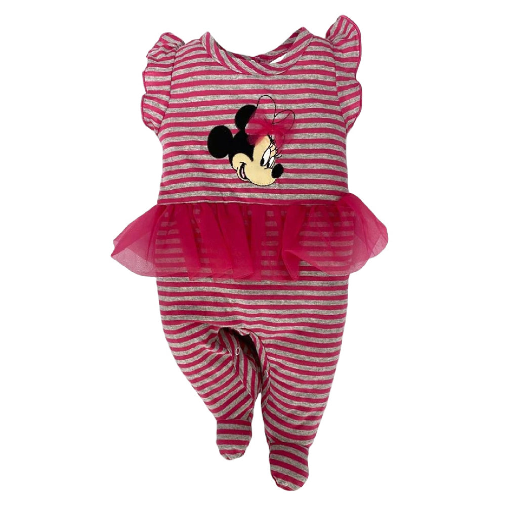 Kit 3 Mamelucos Algodón Disney Minnie Mouse