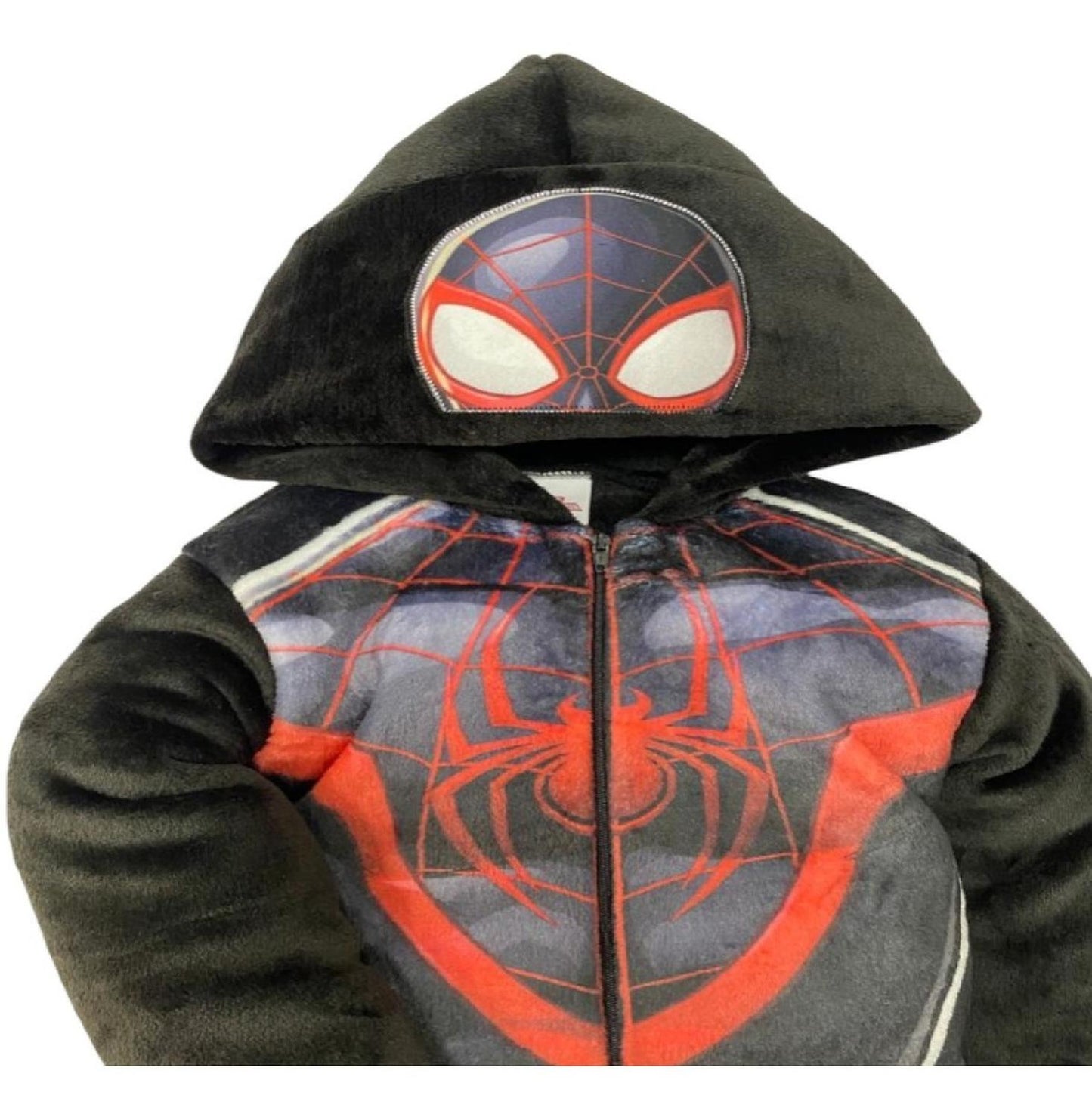 Mameluco Marvel para Niño con Gorro Bordado Spider-Man (Miles Morales)