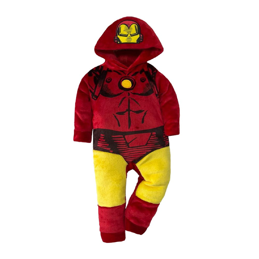 Kit 3 Piezas Iron Man (2 conjuntos y 1 mameluco)