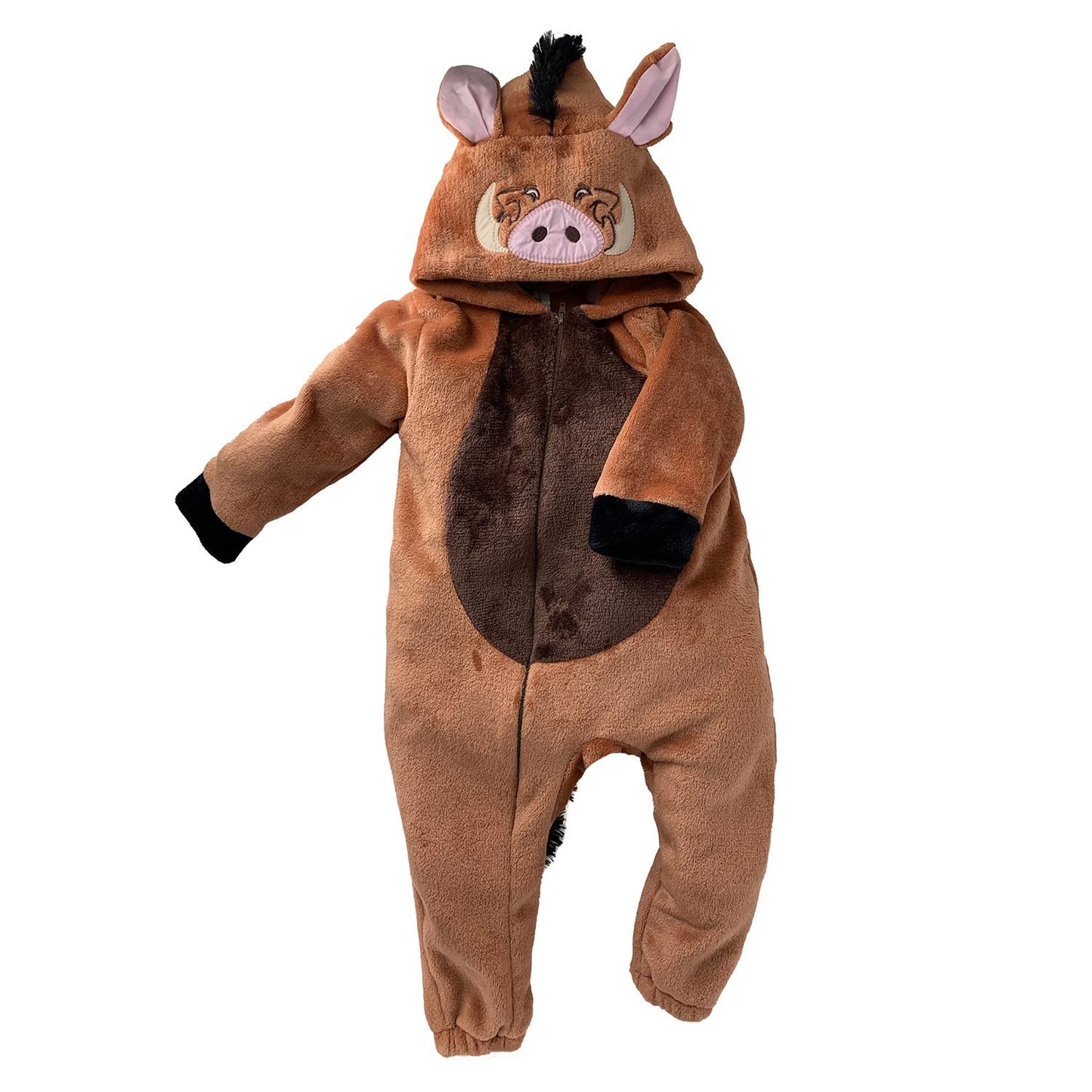 Kit 3 Mamelucos Disney para Niño con Gorro Bordado Simba, Timon, Pumba
