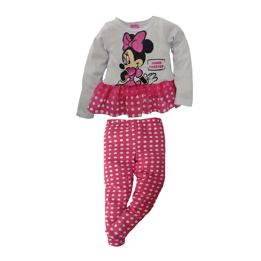 Kit 5 Piezas Minnie (1 mameluco, 1 playera, 1 conjunto y 2 vestidos)