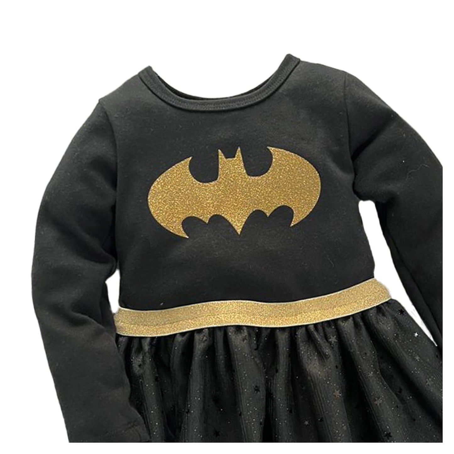 Vestido manga larga con sublimando enfrente Batman