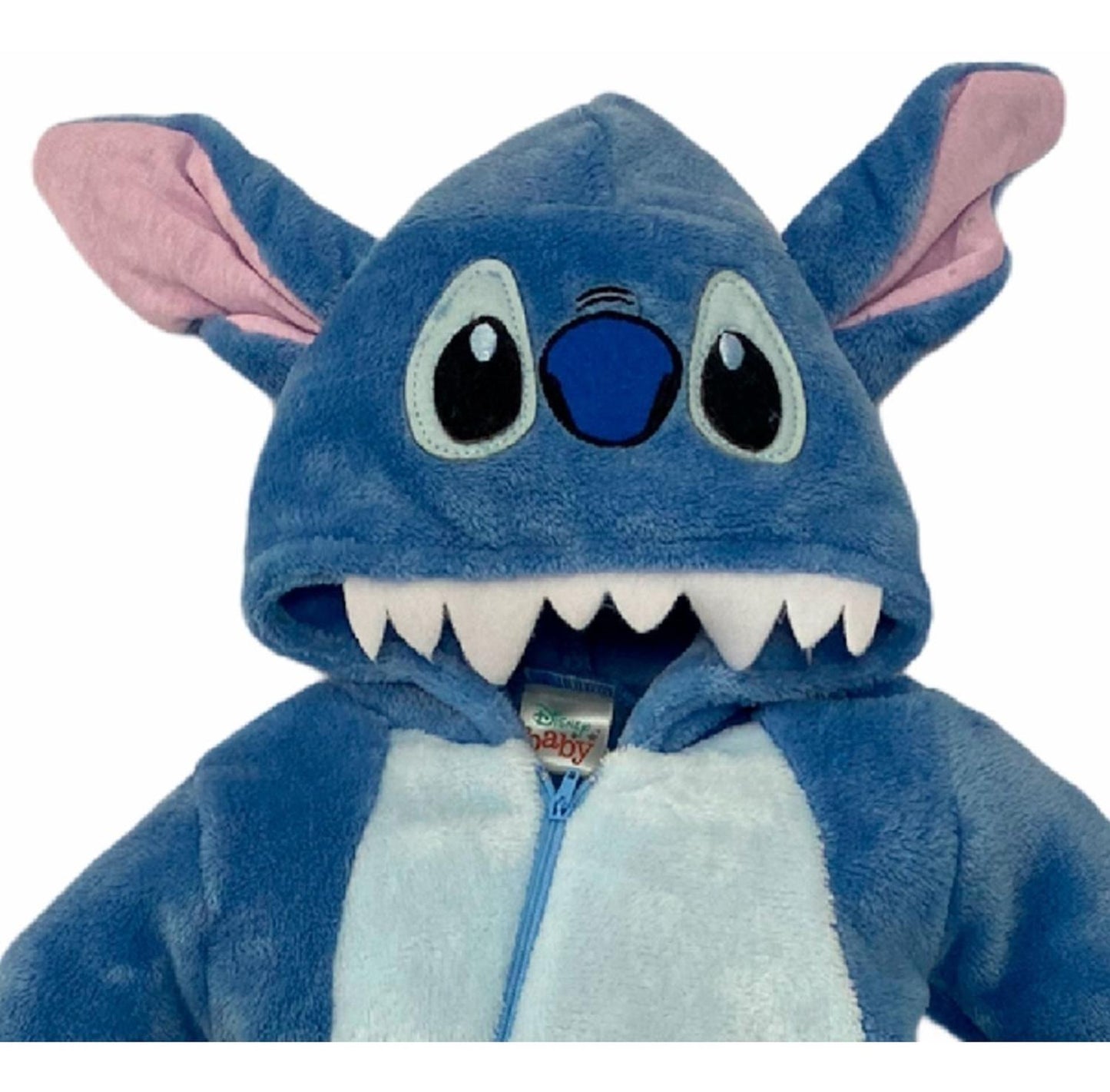 Mameluco Con Gorro Bordado Stitch