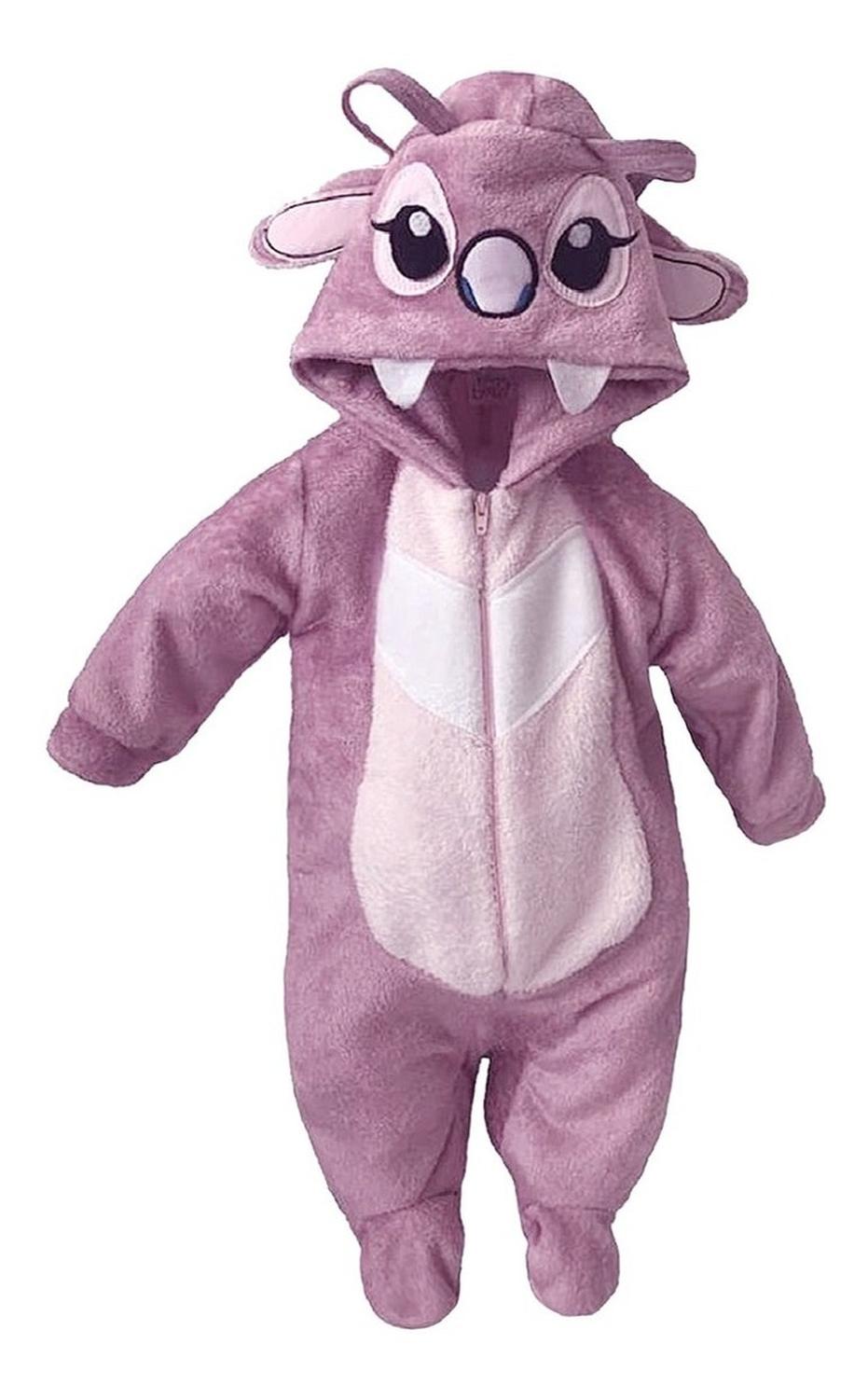 Kit 3 Mamelucos Disney para Bebé con Gorro Bordado Lotso, Marie, Angel