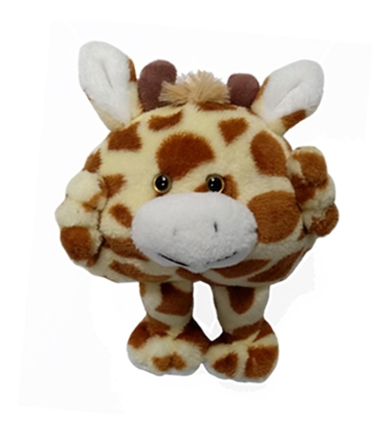 Mameluco Con Gorro Bordado Jirafa Con Peluche