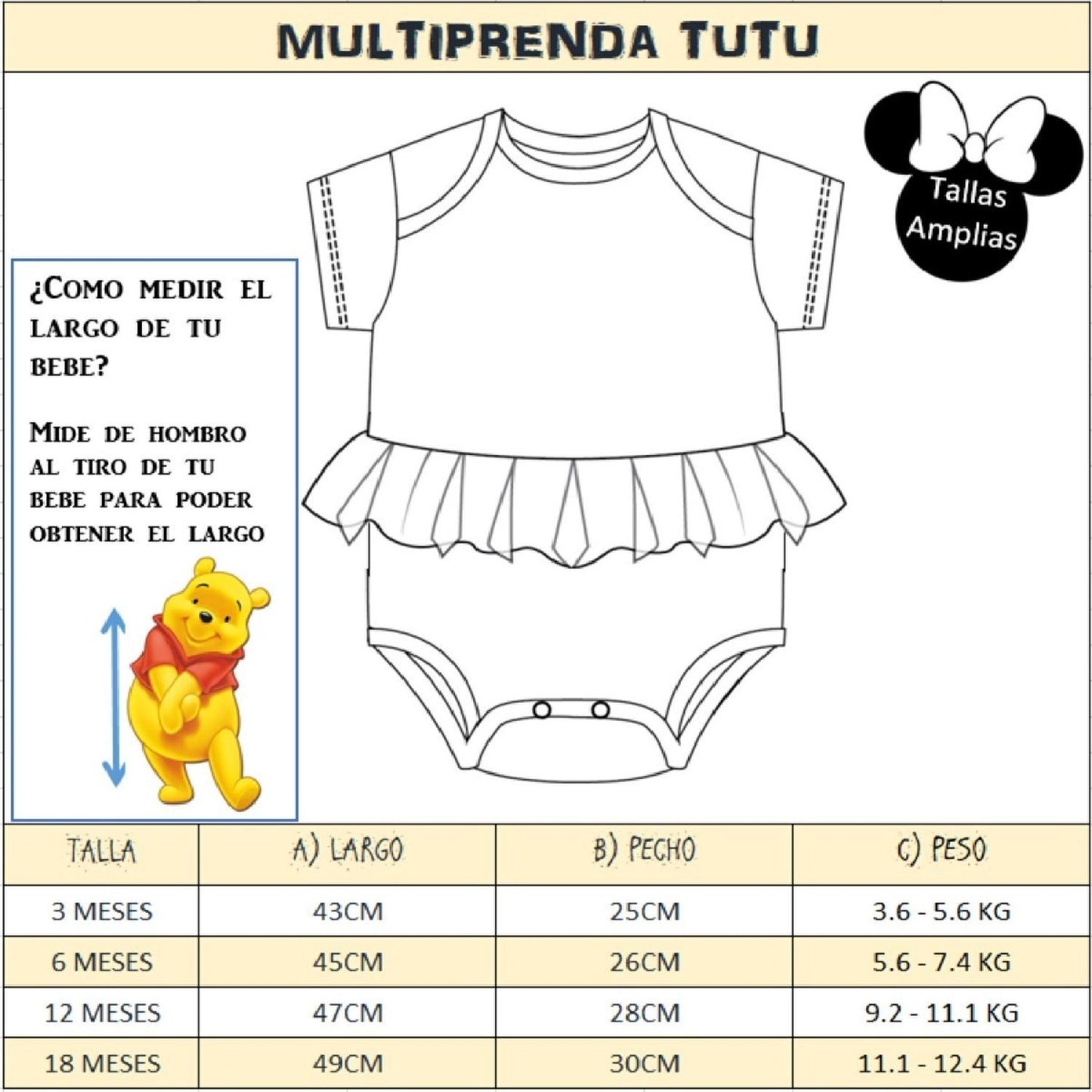 Pañalero Algodon Disney para Bebé Estampado Boo Peep