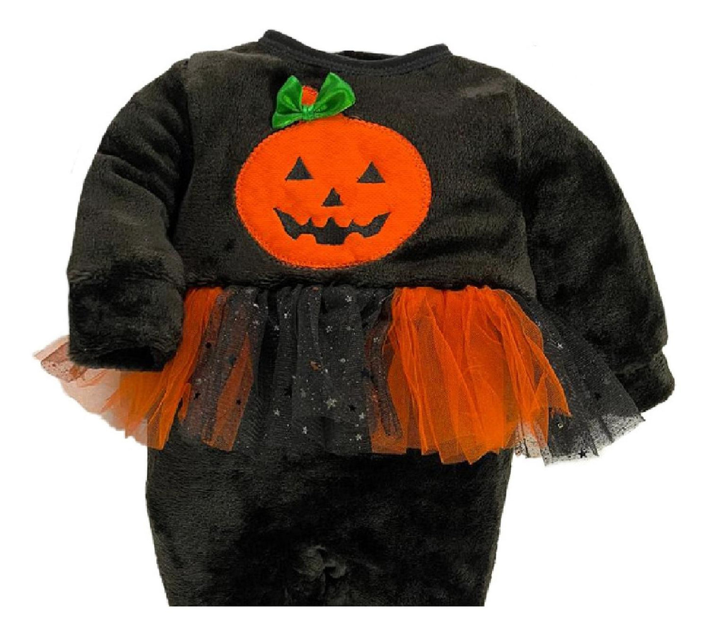 Mameluco Con Gorro Bordado Halloween