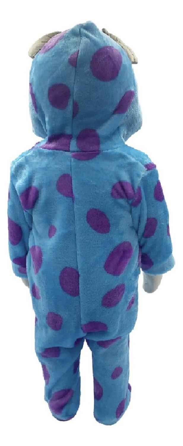 Mameluco Monsters Inc Con Gorro Bordado Disney