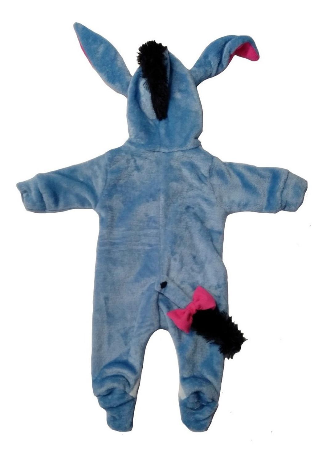 Mameluco Disney Eeyore Con Bordado Y Gorro