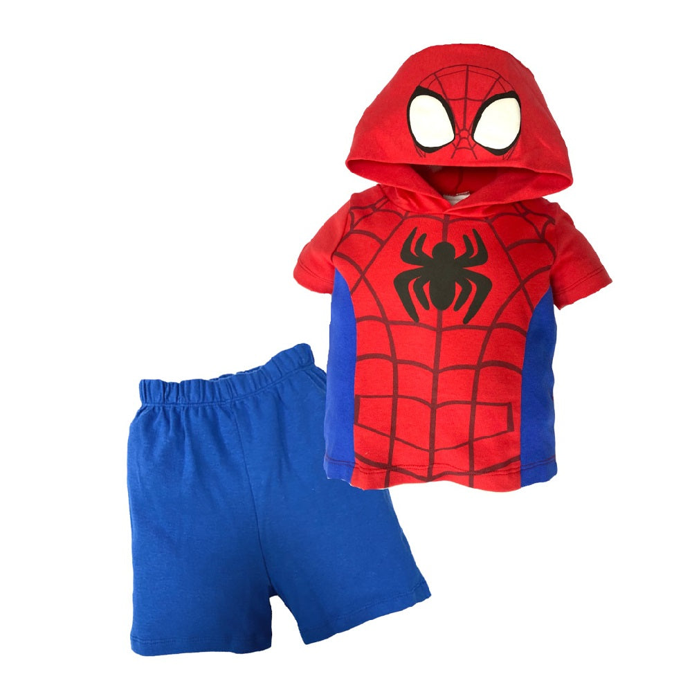 Kit 4 Piezas Spider-Man (2 mamelucos y 2 conjuntos)