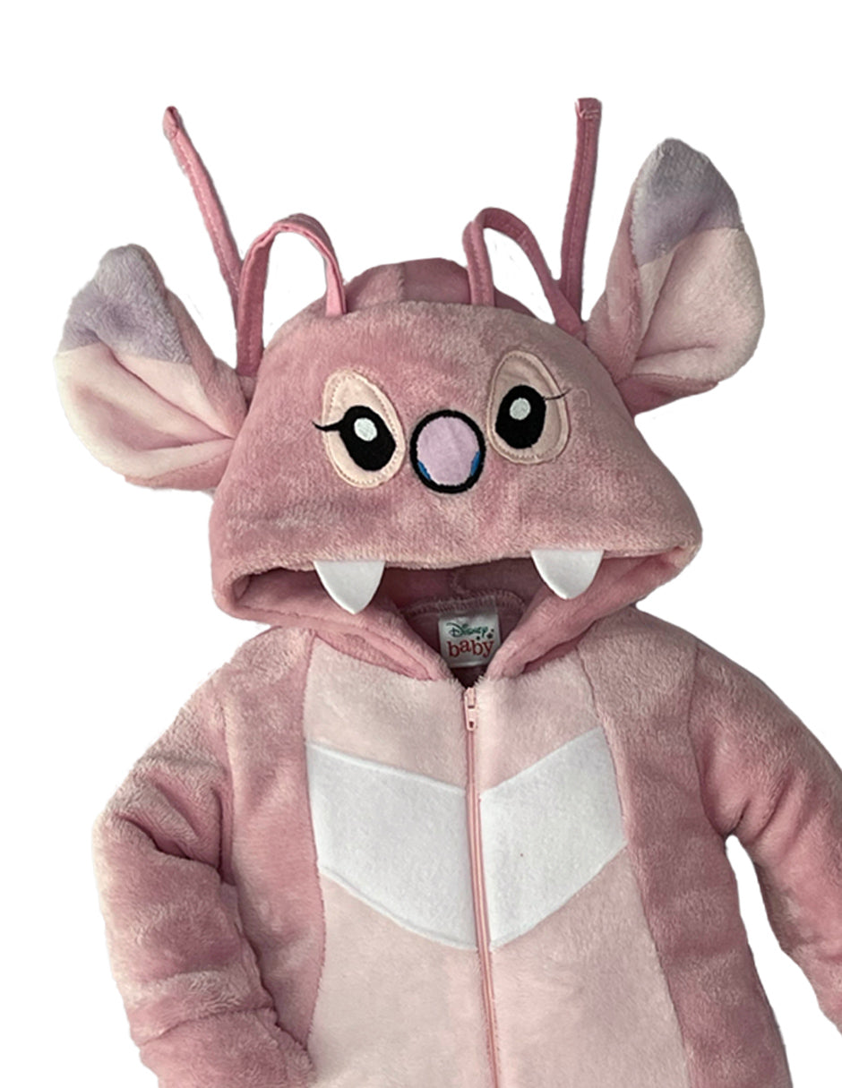 Mameluco Disney para Bebé con Gorro Bordado Angel novia Stitch