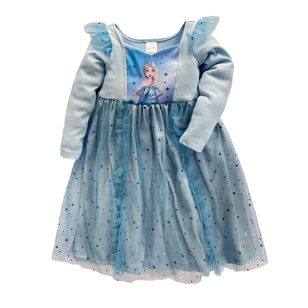 Kit 3 Piezas Elsa Frozen (2 vestidos y 1 conjunto)