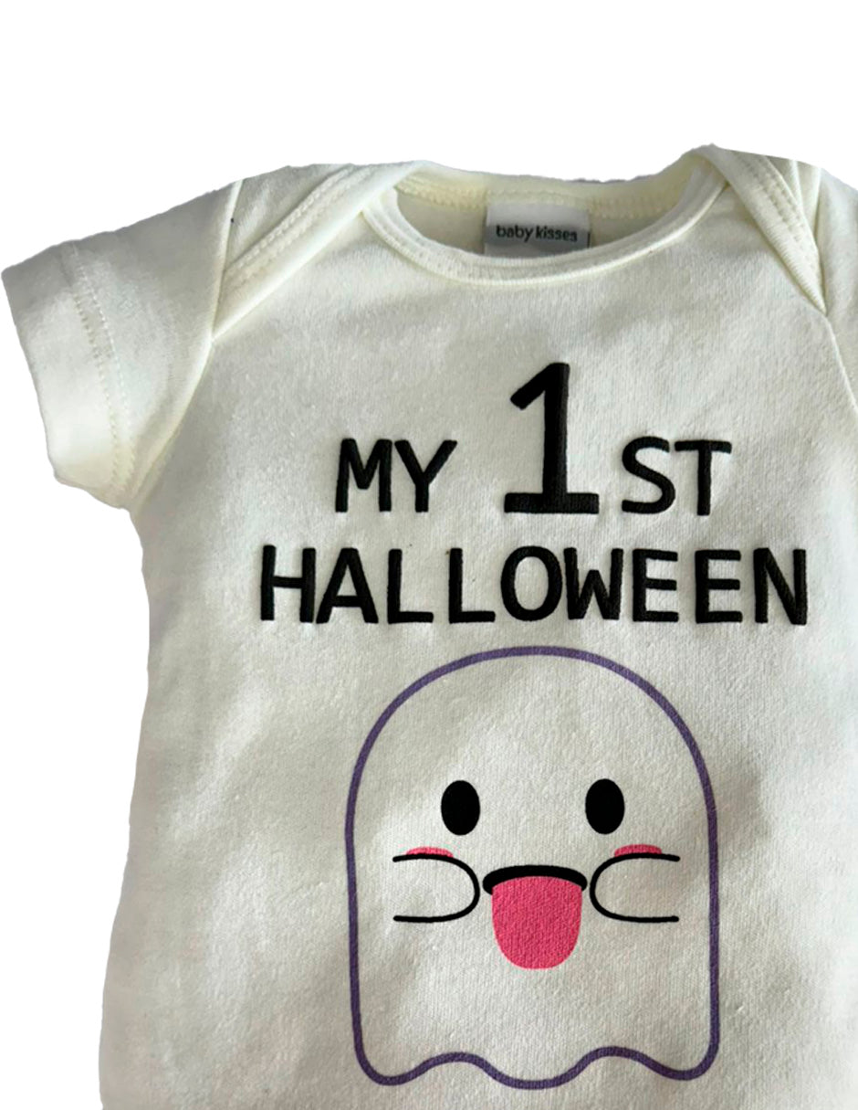 Pañalero Algodon Kiss para Bebé Estampado Halloween Fantasma