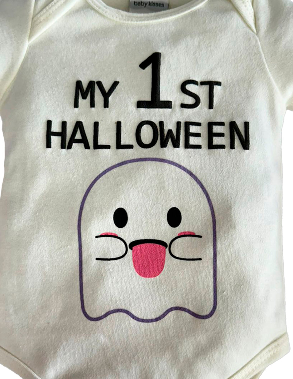 Pañalero Algodon Kiss para Bebé Estampado Halloween Fantasma