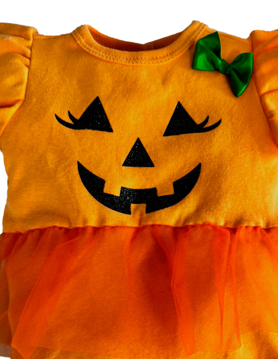 Pañalero Algodon Kiss para Bebé Estampado Halloween Calabaza