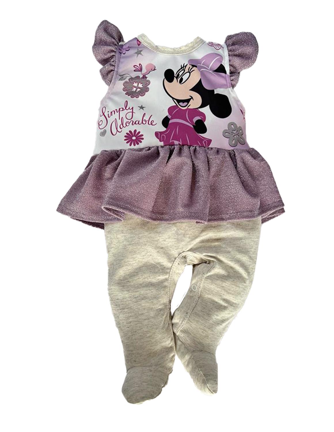 Kit 3 Mamelucos Disney Minnie