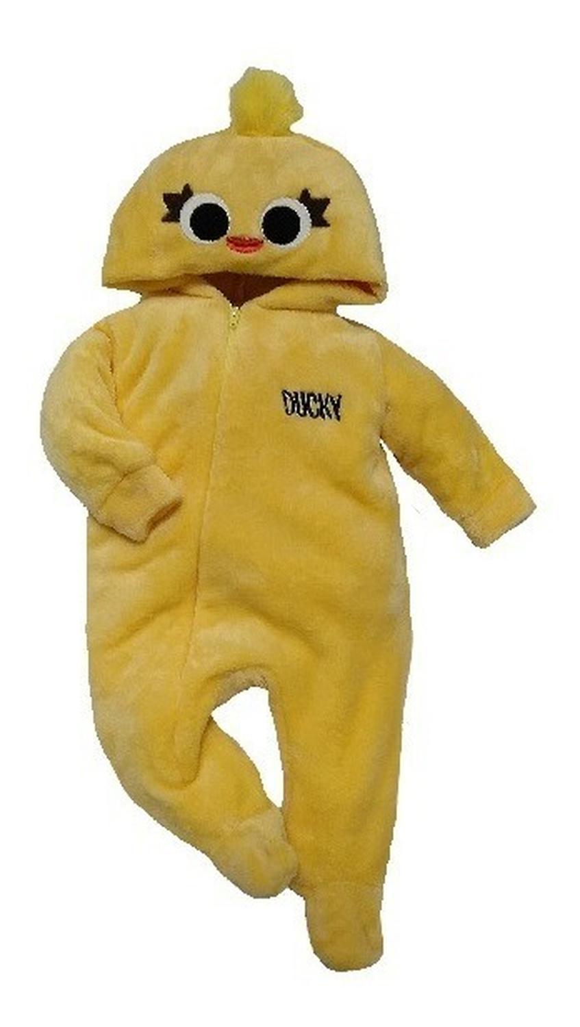 Kit 3 Mamelucos Disney para Bebé con Gorro Bordado Ducky, Rex, Bunny