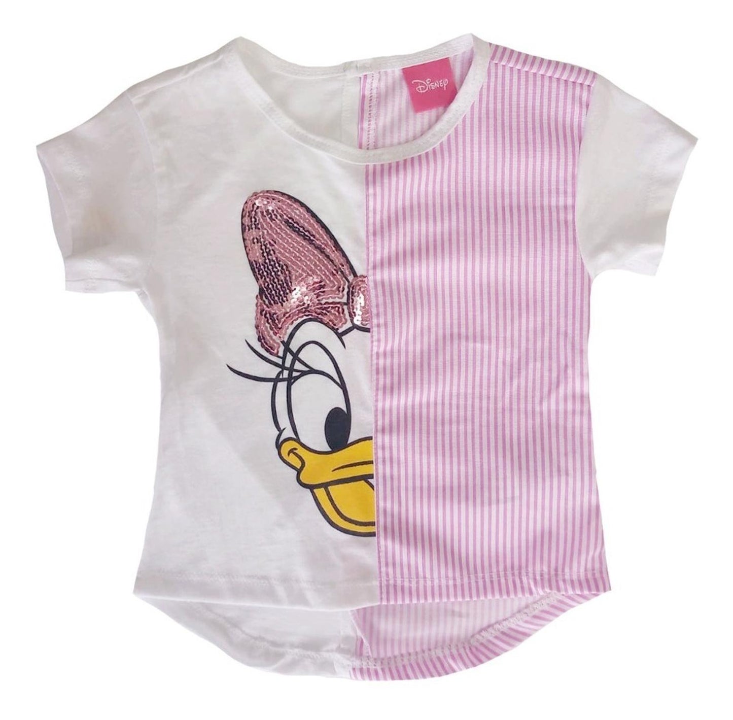 Kit 2 Playeras Minnie Y Daysi Bordadas Con Lentejuela