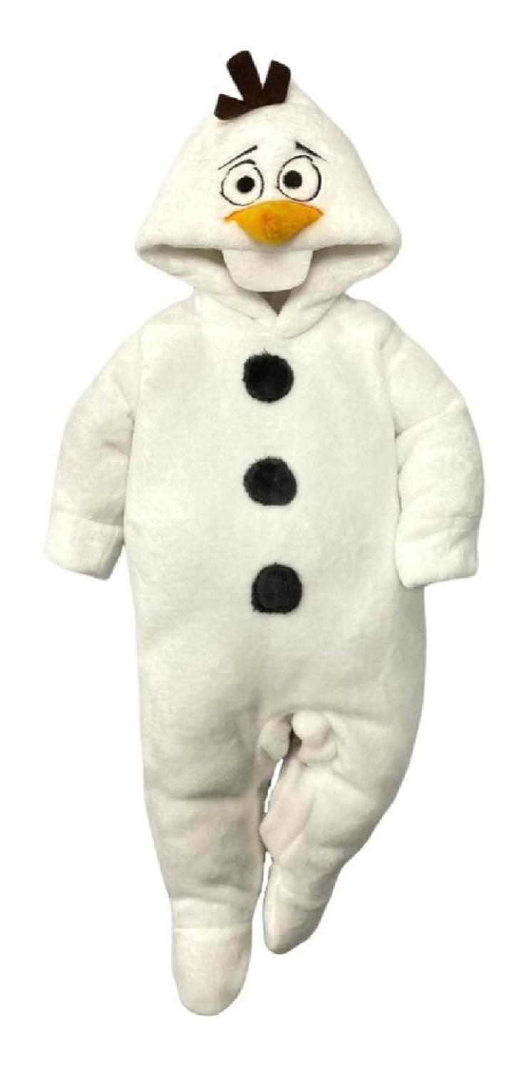 Kit 3 Mamelucos Disney para Bebé con Gorro Bordado Sulley, Olaf, Tigger