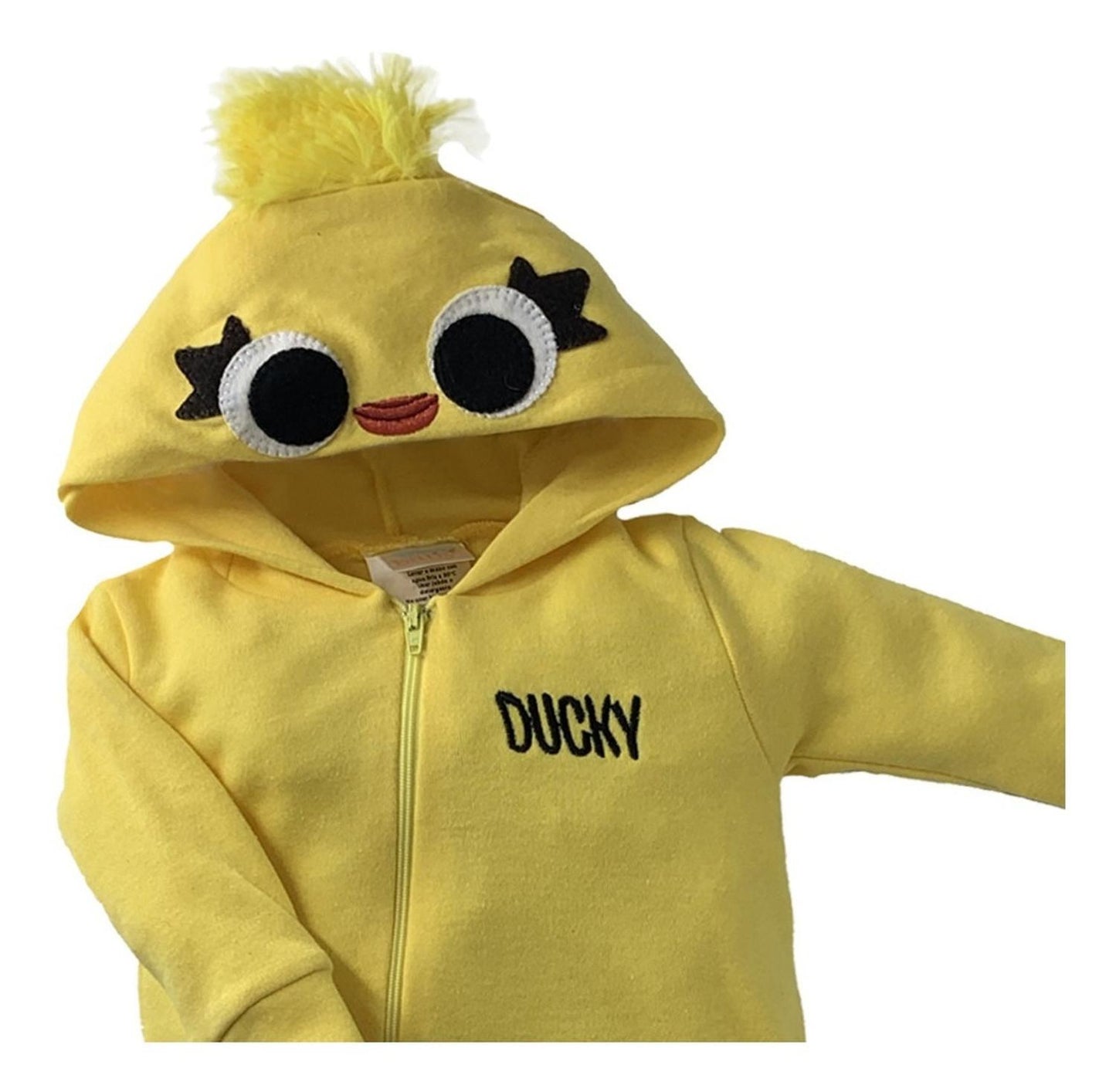 Mameluco Algodón Con Gorro Bordado Disney Ducky