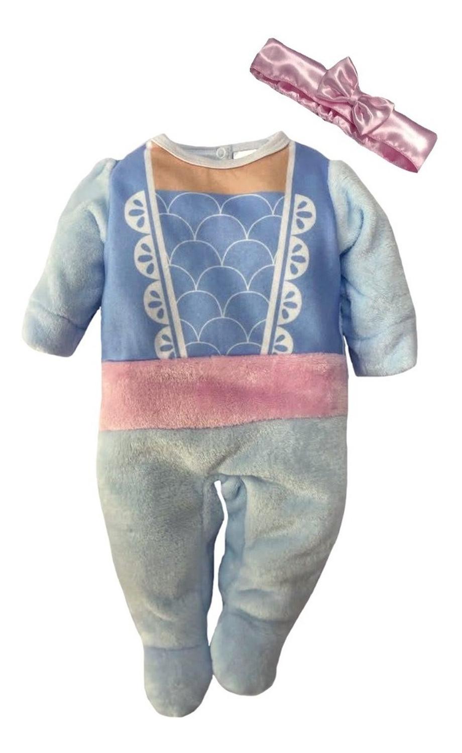 Kit 3 Mamelucos Disney para Bebé con Gorro Bordado Daisy, Bo Peep, Boo