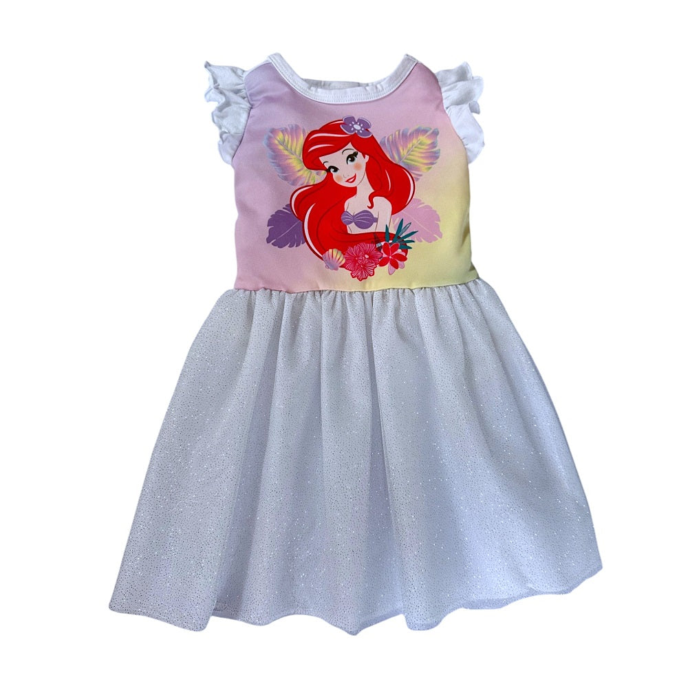 Kit 2 Vestidos Disney Princess Ariel