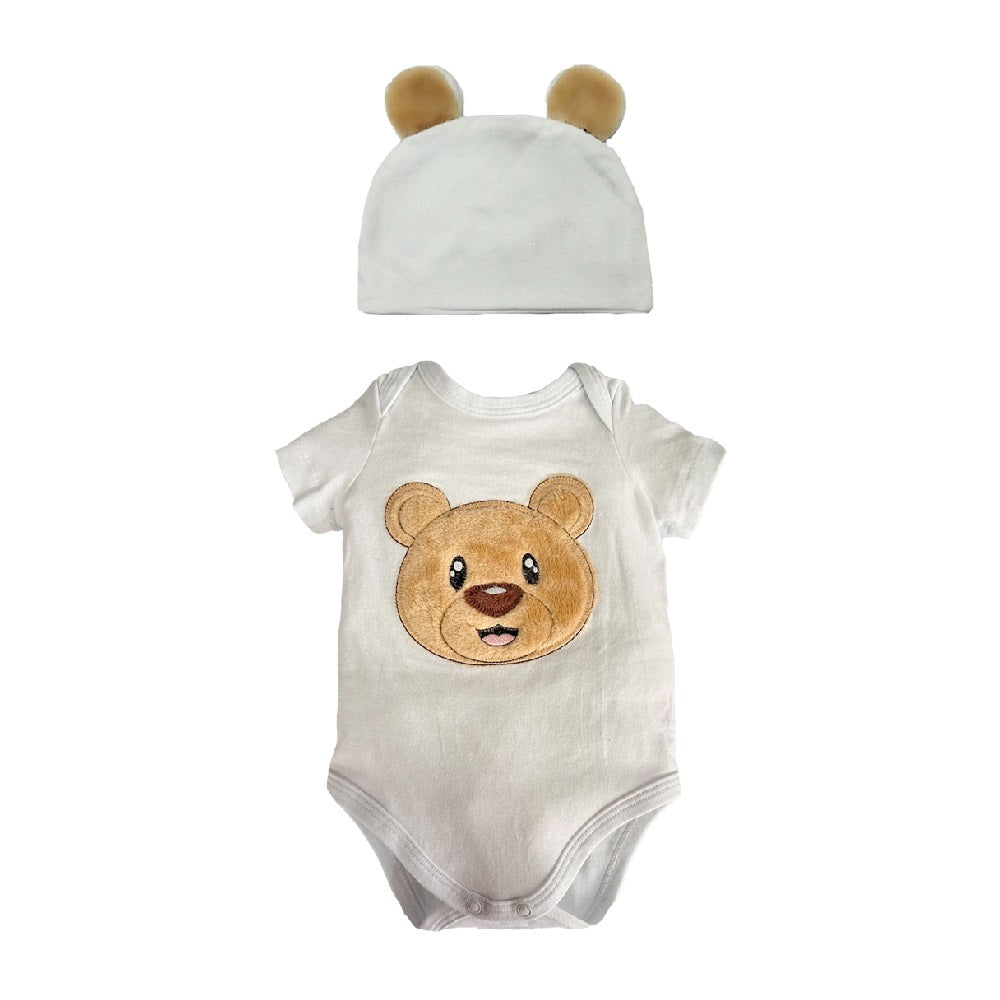 Pañalero Algodon Kiss para Bebé Bordado Osito