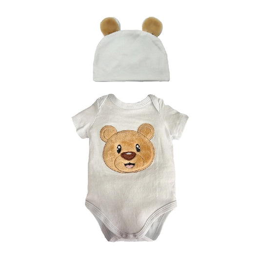 Pañalero Algodon Kiss para Bebé Bordado Osito