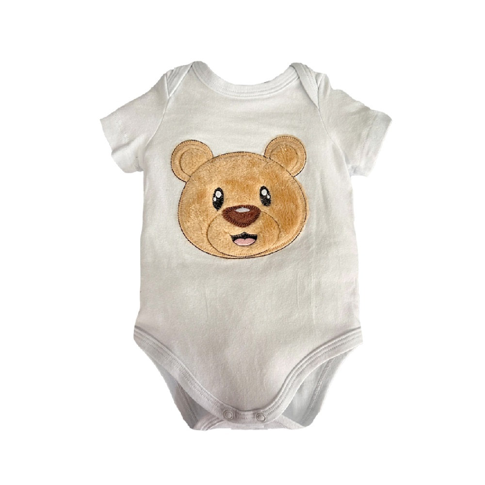 Pañalero Algodon Kiss para Bebé Bordado Osito