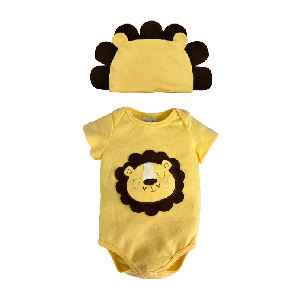 Pañalero Algodon Kiss para Bebé Bordado León