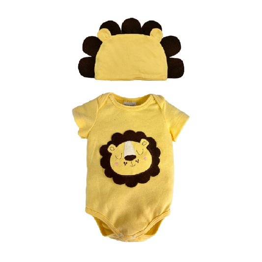 Pañalero Algodon Kiss para Bebé Bordado León