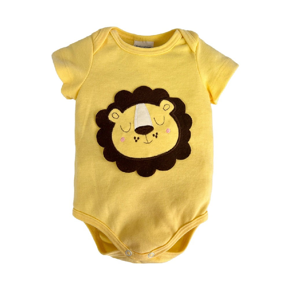 Pañalero Algodon Kiss para Bebé Bordado León