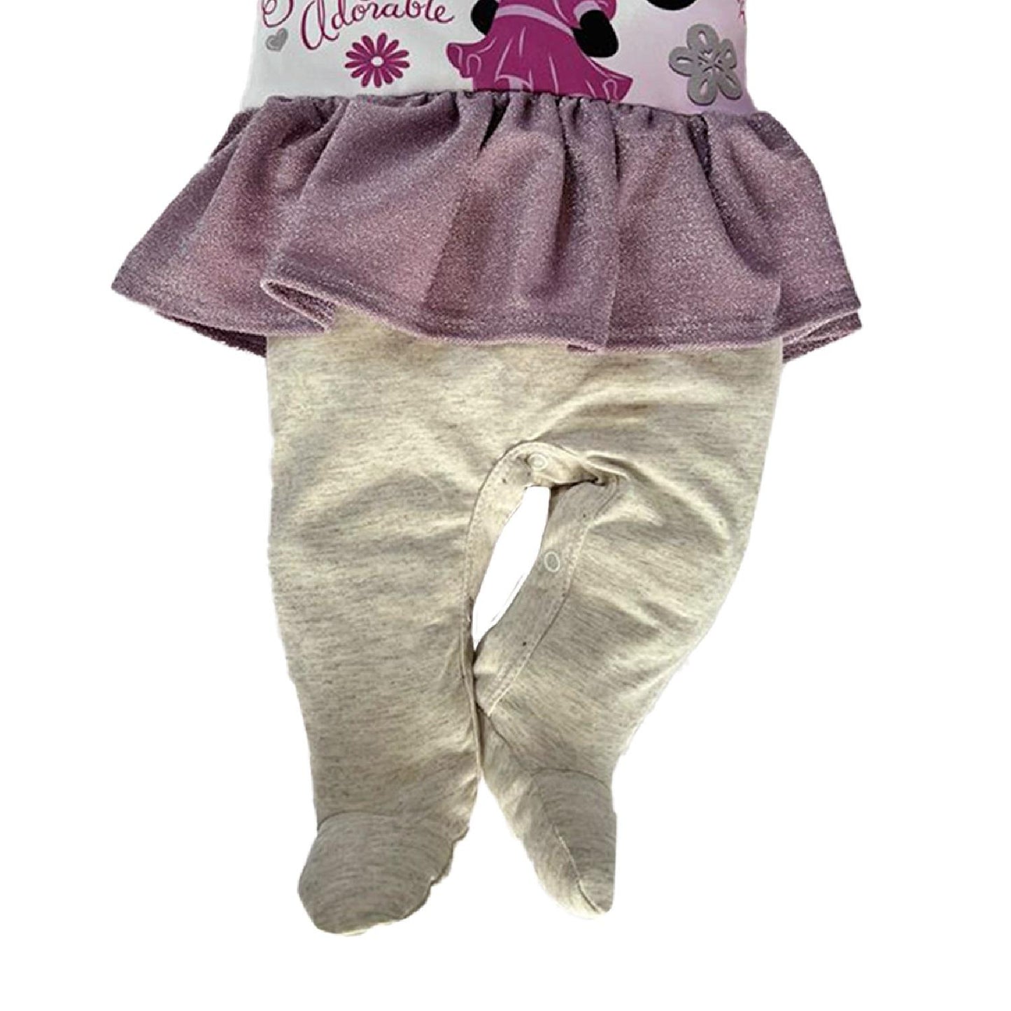 Mameluco de algodón con tutu Disney Minnie Mouse Simply Adorable