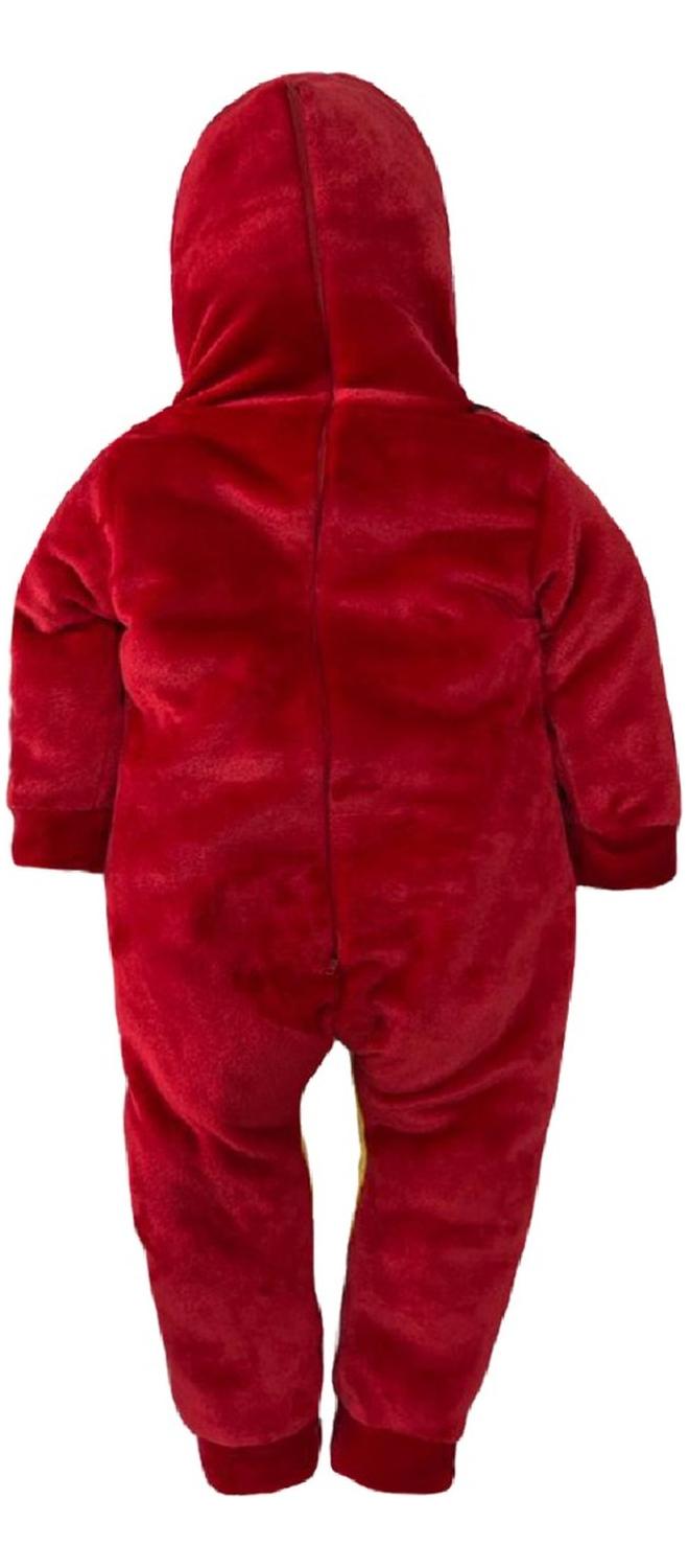 Mameluco Con Gorro Bordado Marvel Ironman Niño