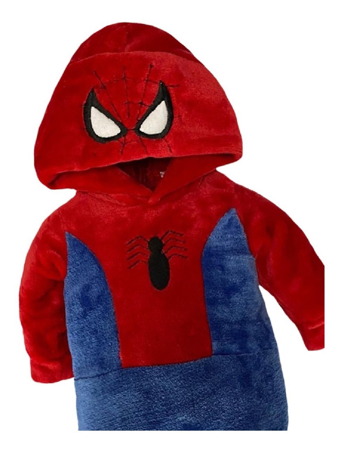 Mameluco Con Gorro Bordado Marvel