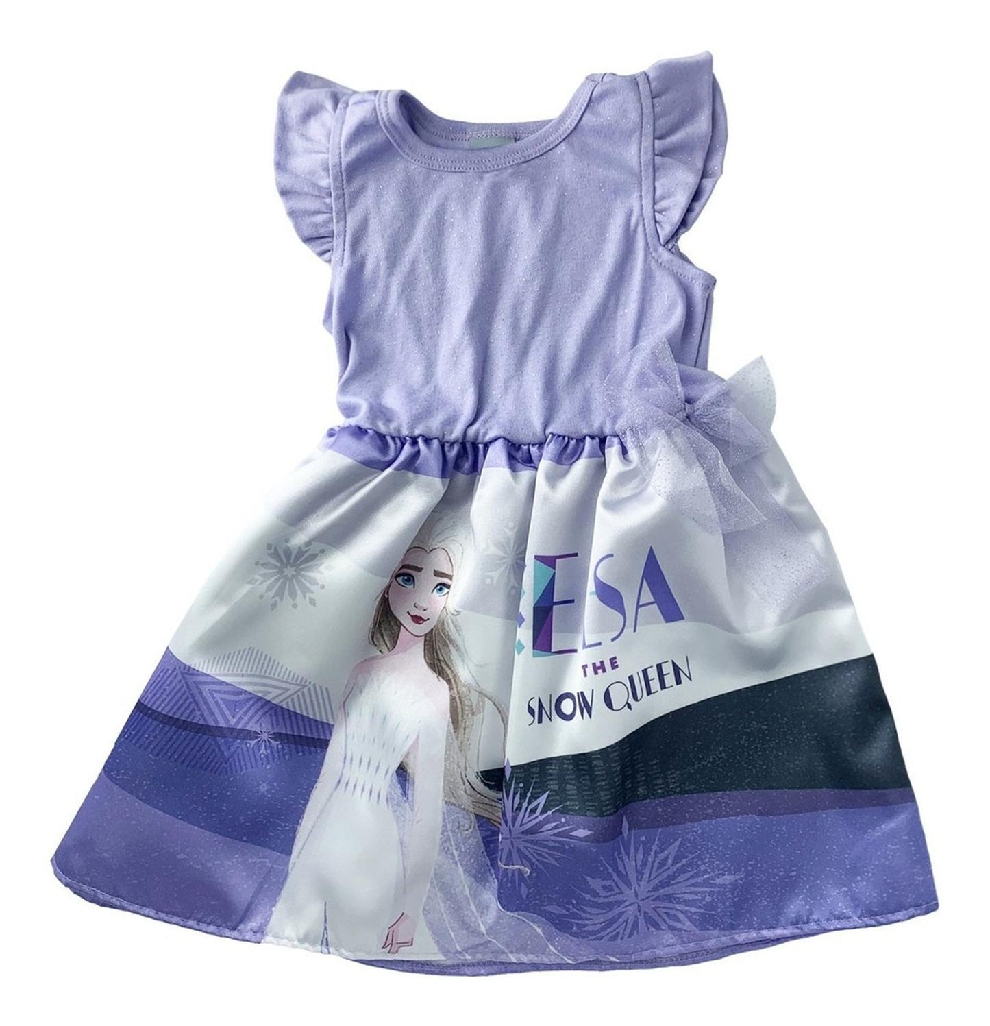 Kit 2 Vestidos Disney para Niña Glitter Sublimado Frozen 2