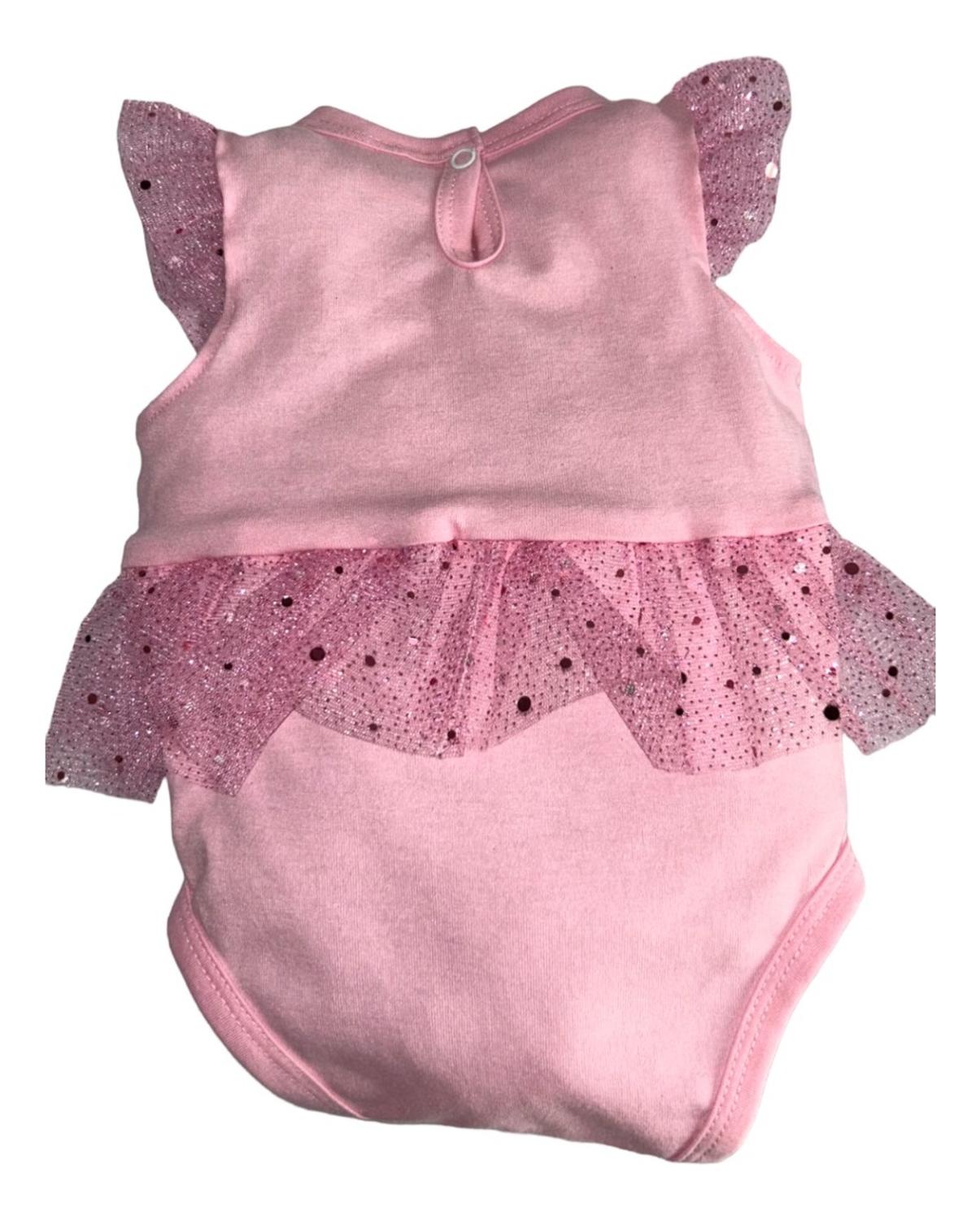 Pañalero Algodón Bordado Kiss Princess Tutú