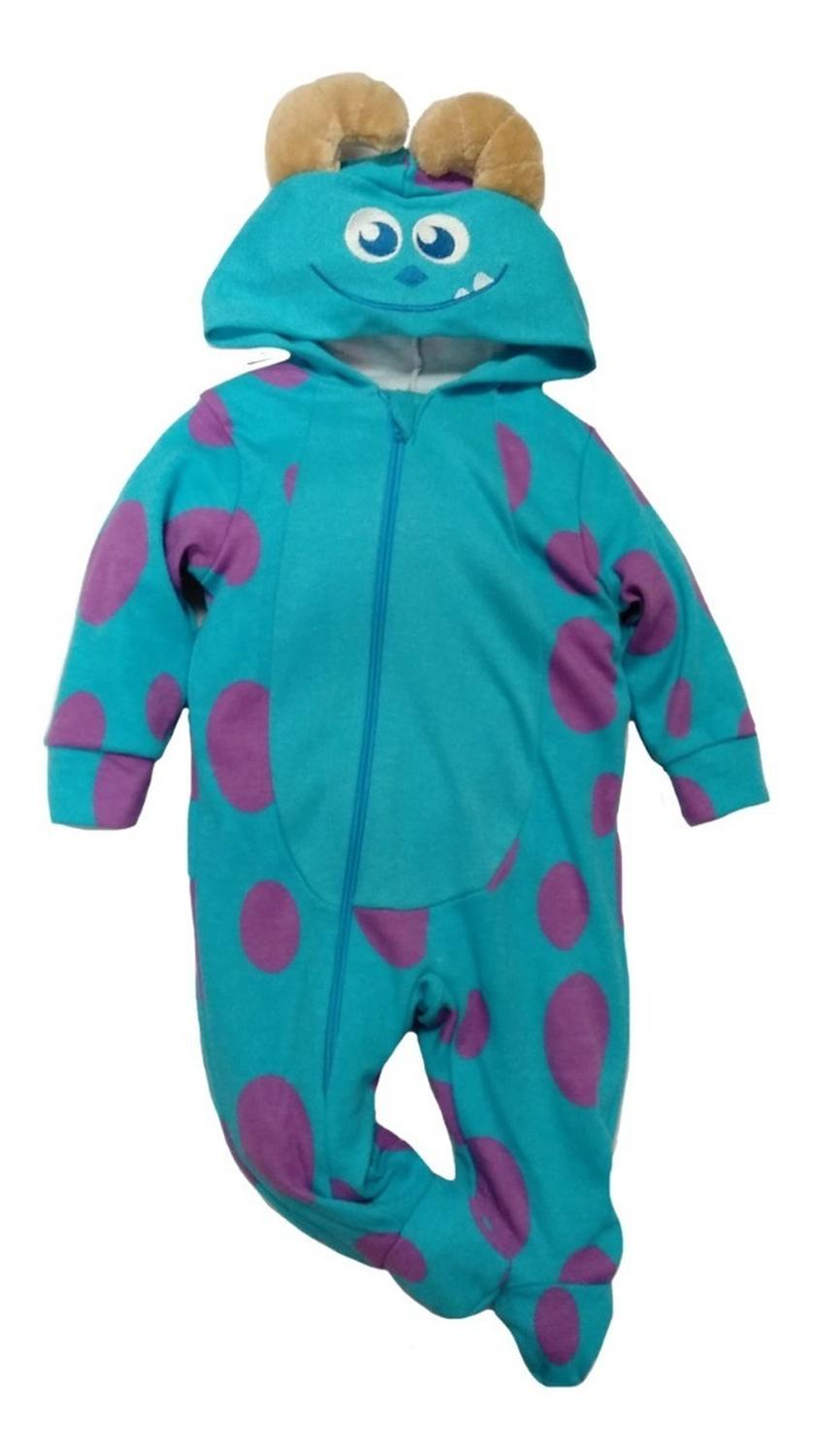 Kit 3 Mamelucos Algodón Disney para Bebé Donald, Winnie Pooh, Sulley Premium