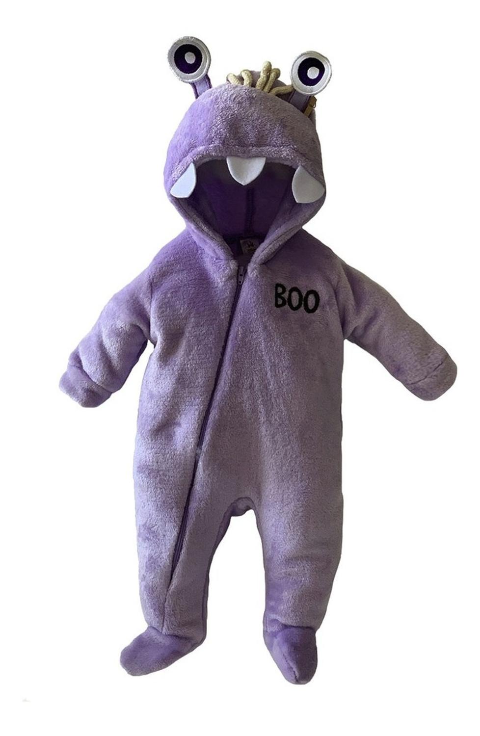 Kit 3 Mamelucos Disney para Bebé con Gorro Bordado Boo, Minnie, Hamm