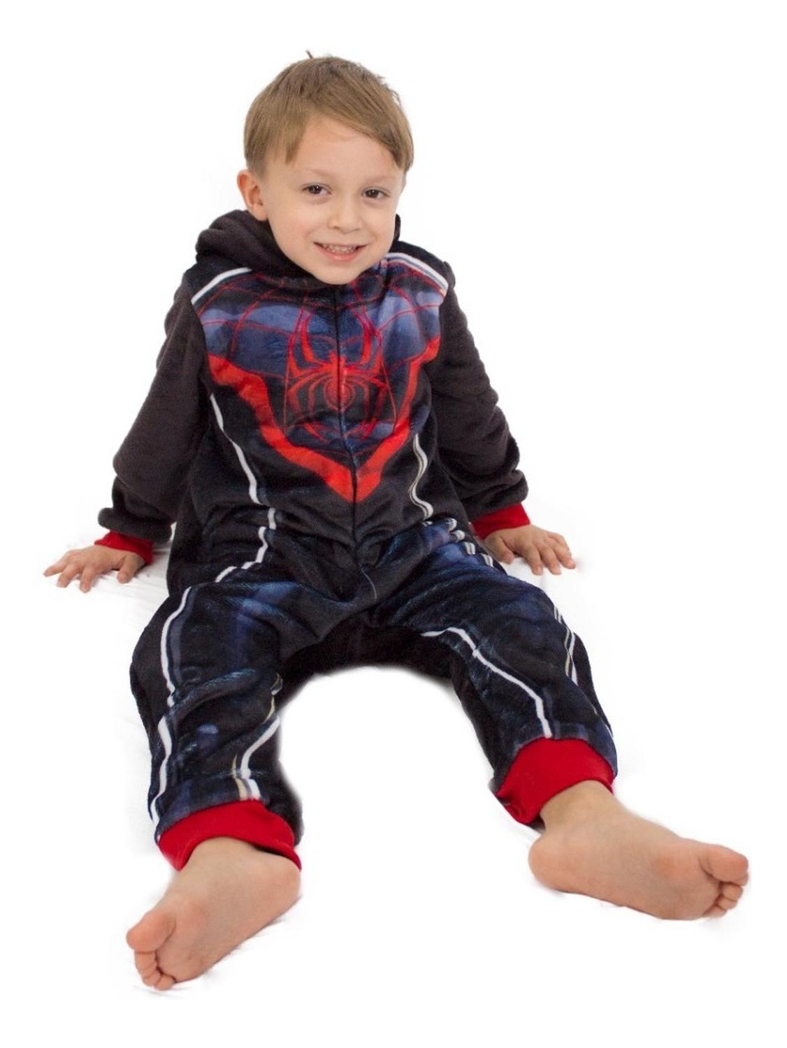 Mameluco Marvel para Niño con Gorro Bordado Spider-Man (Miles Morales)