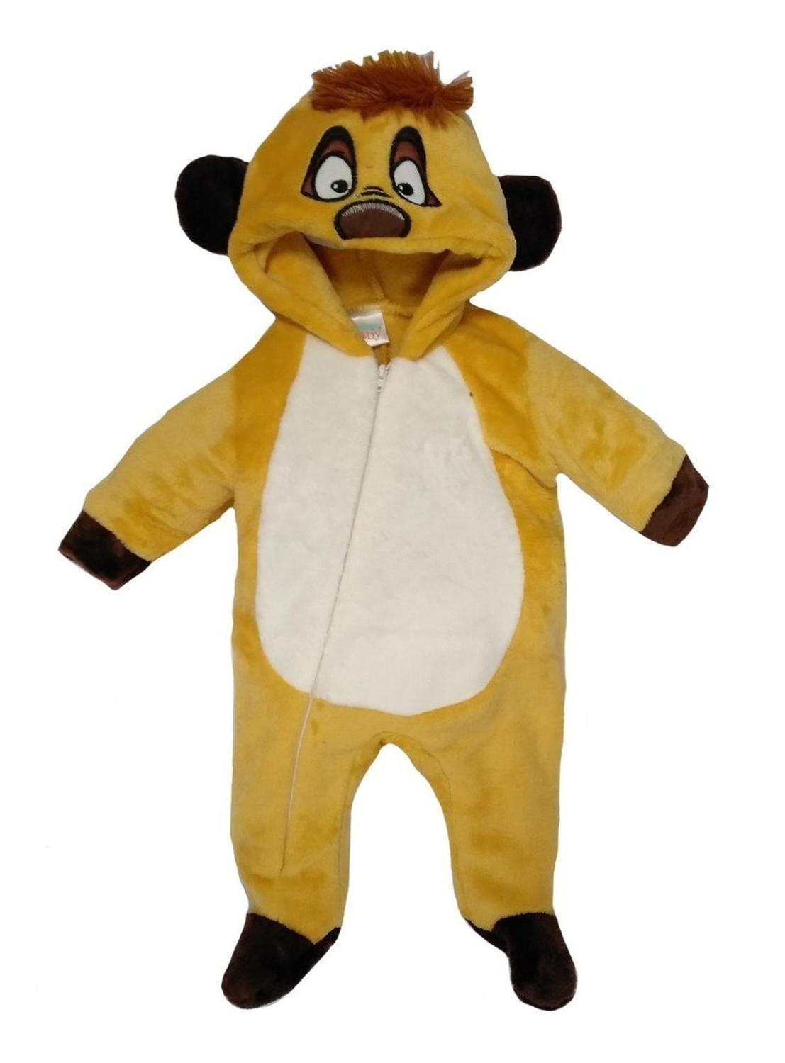 Kit 3 Mamelucos Disney para Bebé con Gorro Bordado Donald, Timon, Alien