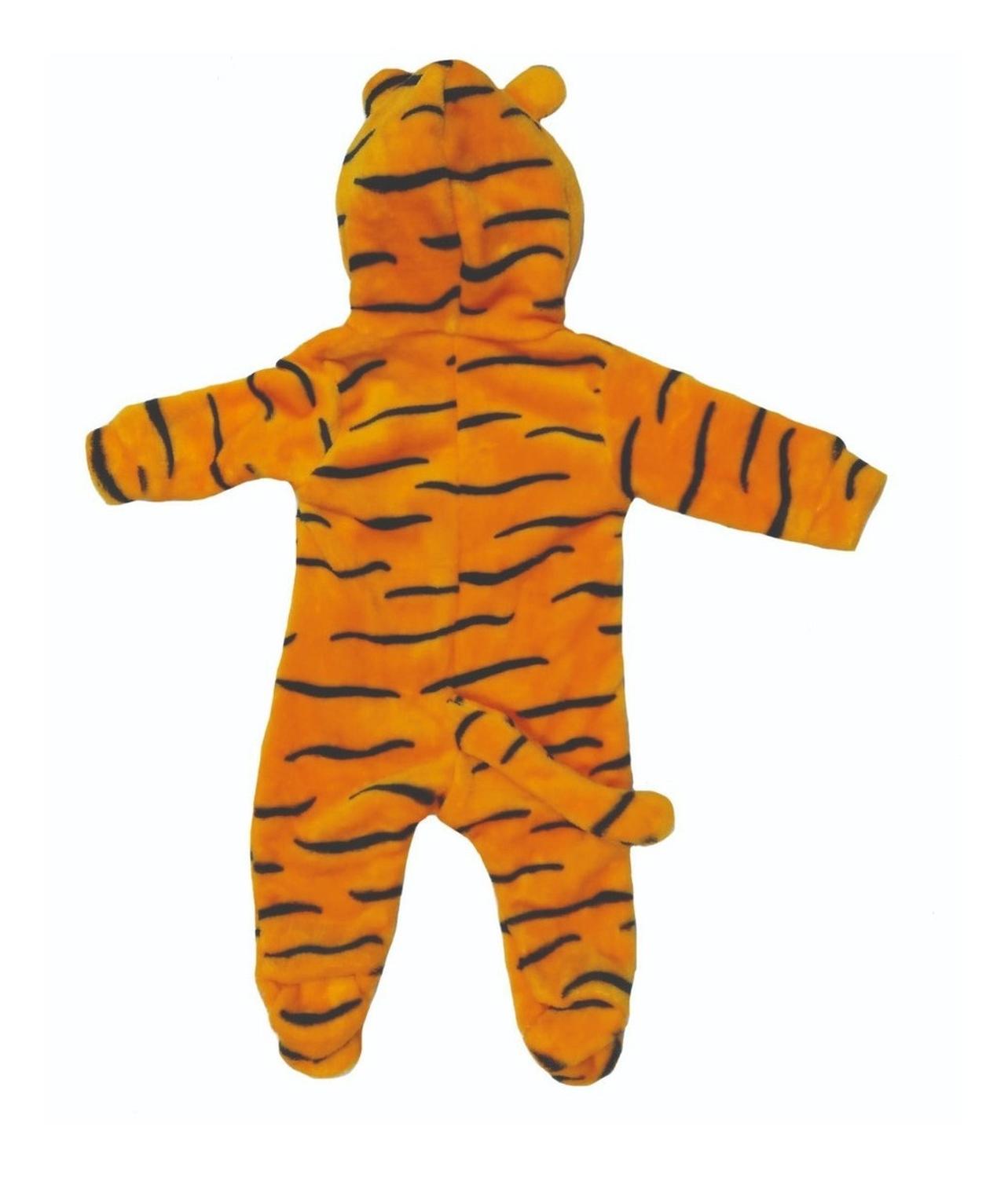 Mameluco Con Gorro Bordado Tigger Carita
