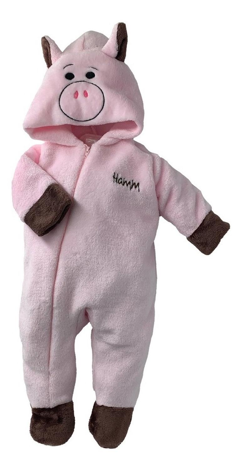 Kit 3 Mamelucos Disney para Bebé con Gorro Bordado Hamm, Alien, Lotso