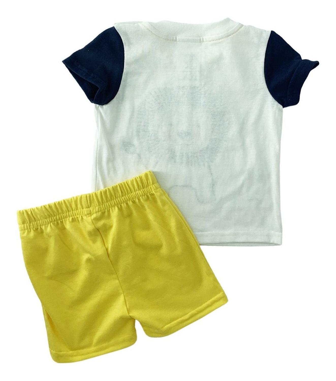 Conjunto 2 piezas Kiss para Niño Algodón León