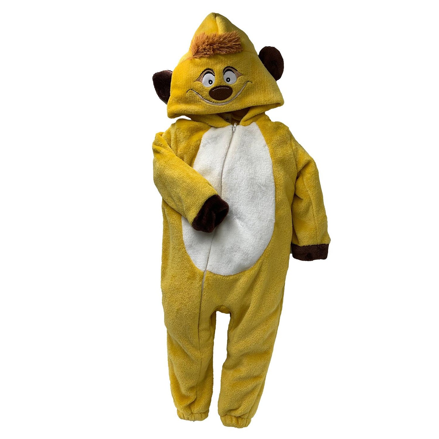 Kit 3 Mamelucos Disney para Niño con Gorro Bordado Simba, Timon, Pumba