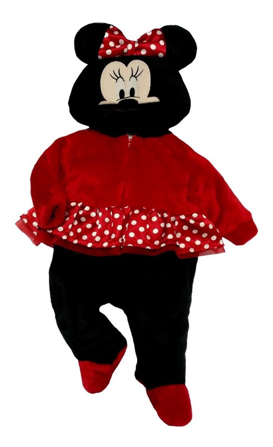 Kit 3 Mamelucos Disney para Bebé con Gorro Bordado Bambi, Minnie, Dumbo