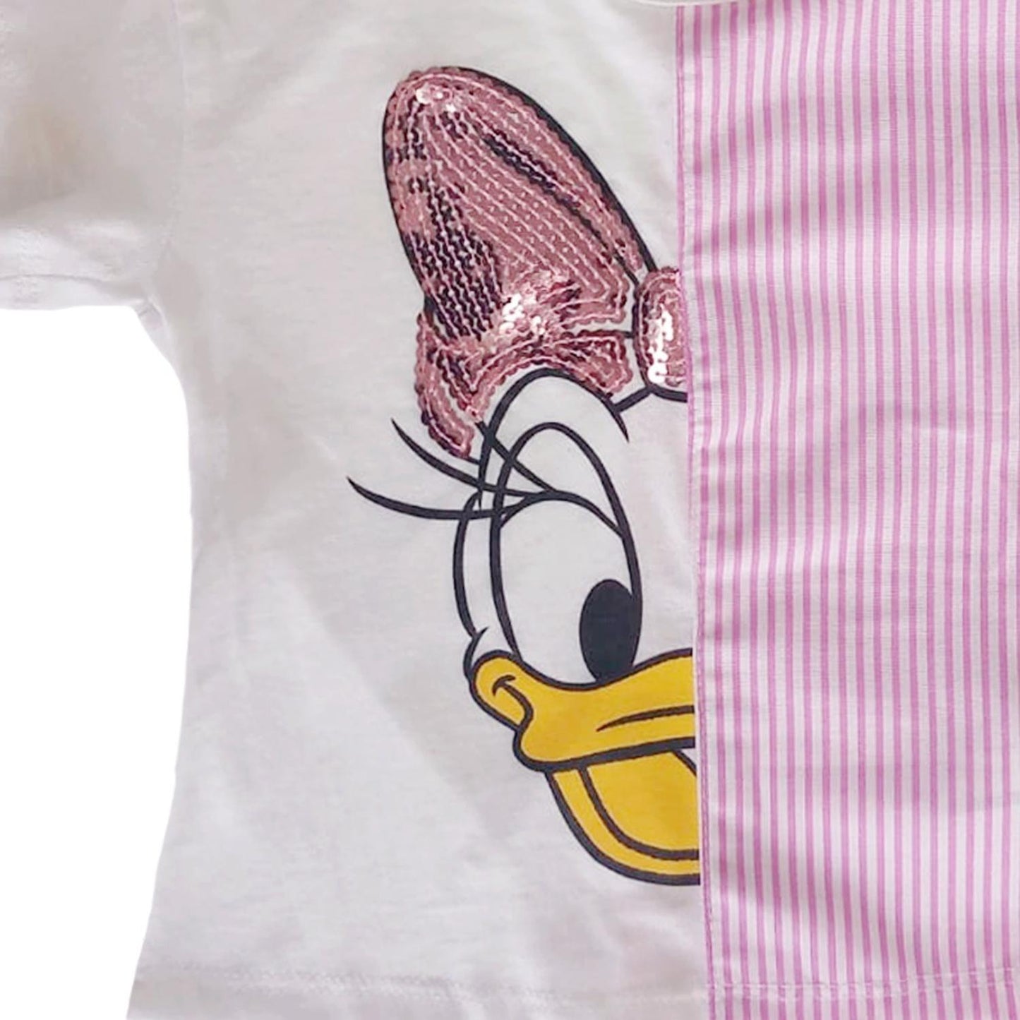 Playera Algodon Disney para Niña Bordada Daisy