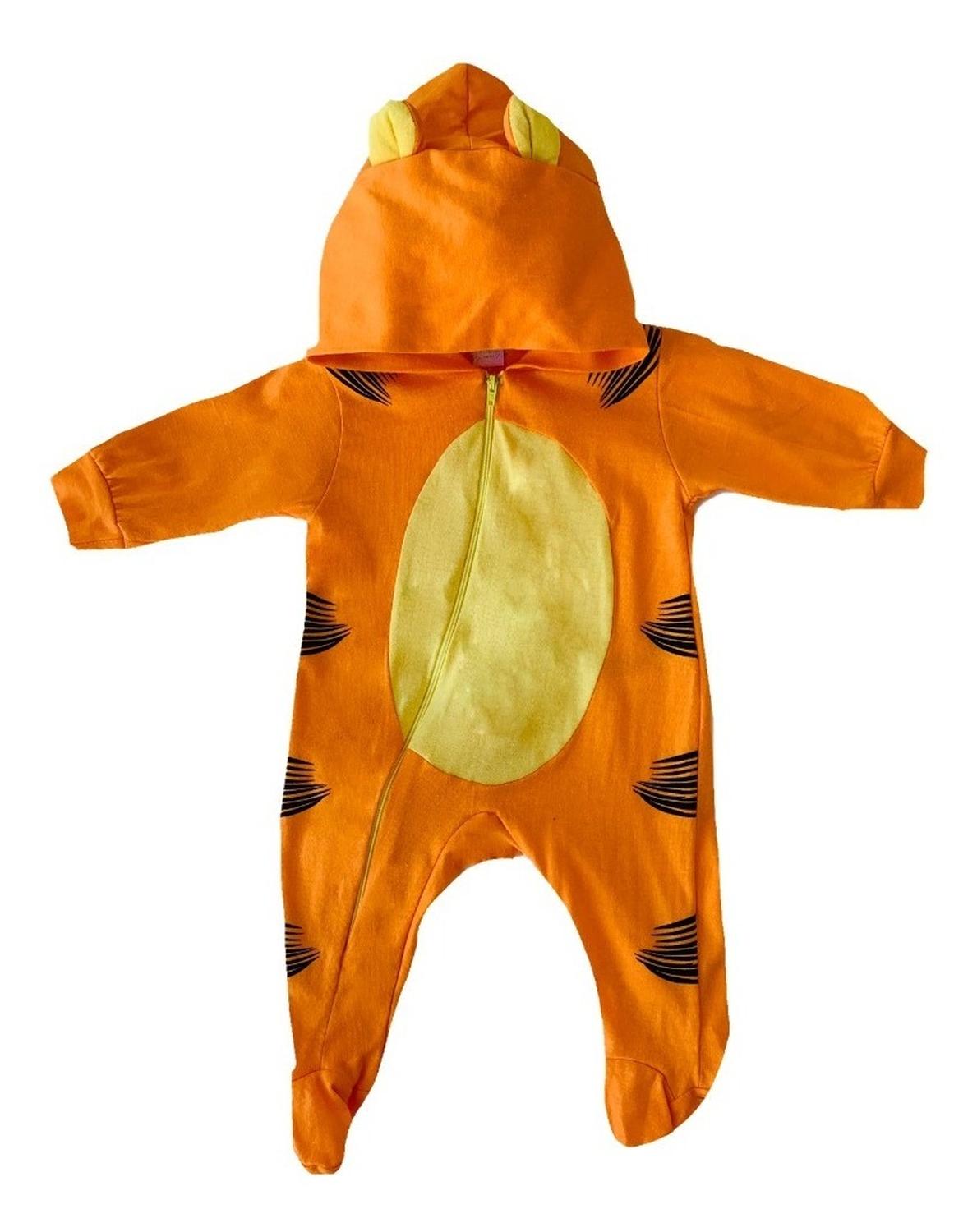 Kit 3 Mamelucos Algodon Disney para Bebé con Gorro Bordado Mickey, Tigger, Mike