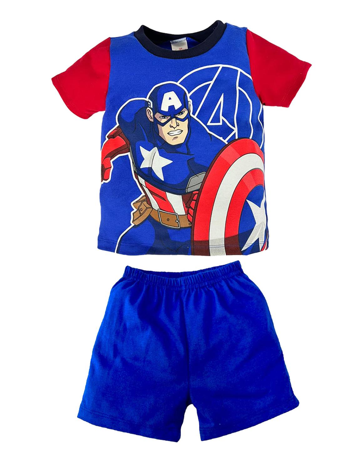 Kit 3 Conjuntos Spiderman, Avengers, Capitán América