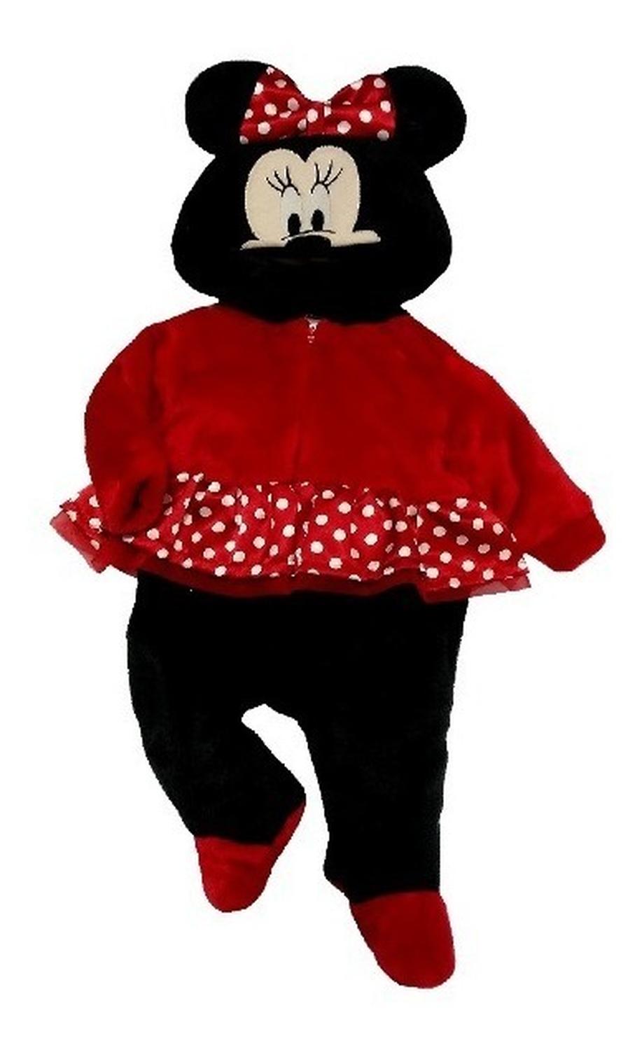 Kit 3 Mamelucos Disney para Bebé con Gorro Bordado Minnie Carita, Boo, Angel (Novia Stitch)